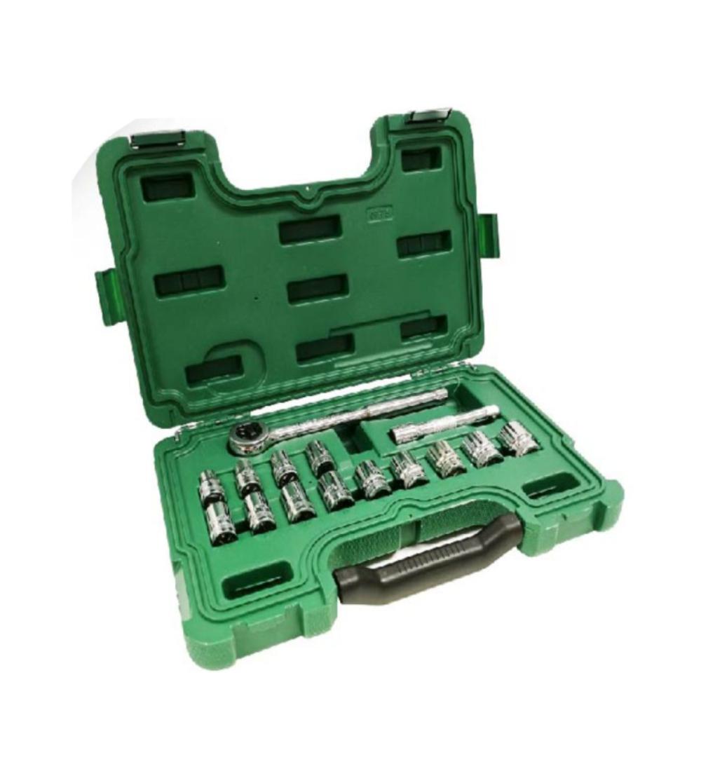 JUEGO TUBO ½ CAJA 09525 Sata mm 15 piezas